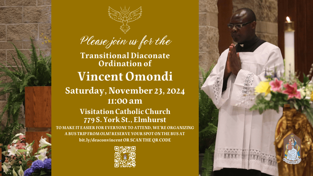 Seminarian Vincent’s Transitional Diaconate Ordination 11/23