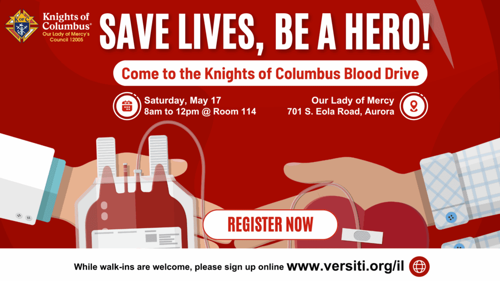 Knights of Columbus Blood Drive 5/17