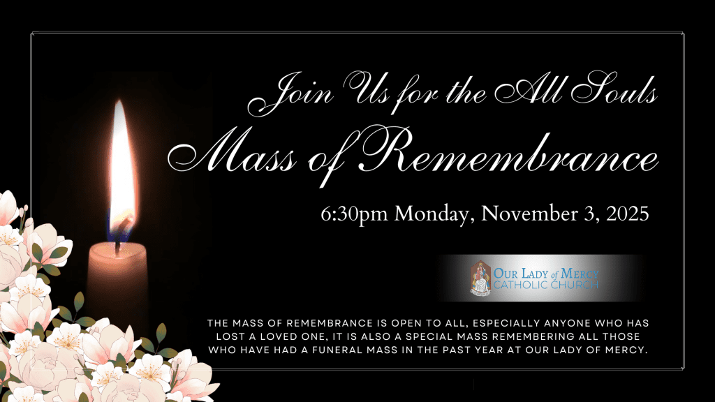 Mass of Remembrance – 11/3