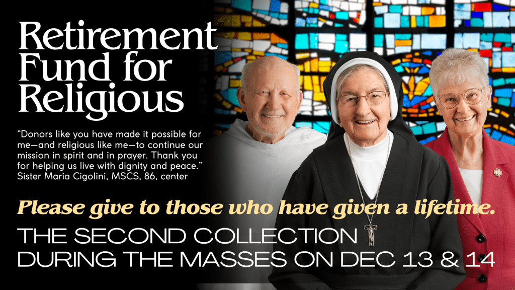 Retirement Fund Additional Collection – 12/13 & 12/14