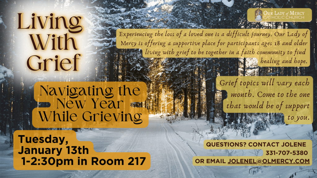 Grief Support Group – 1/13