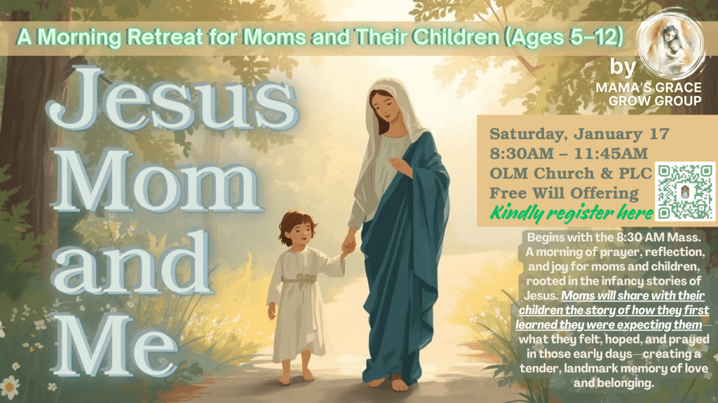 Jesus, Mom & Me Retreat 1/17