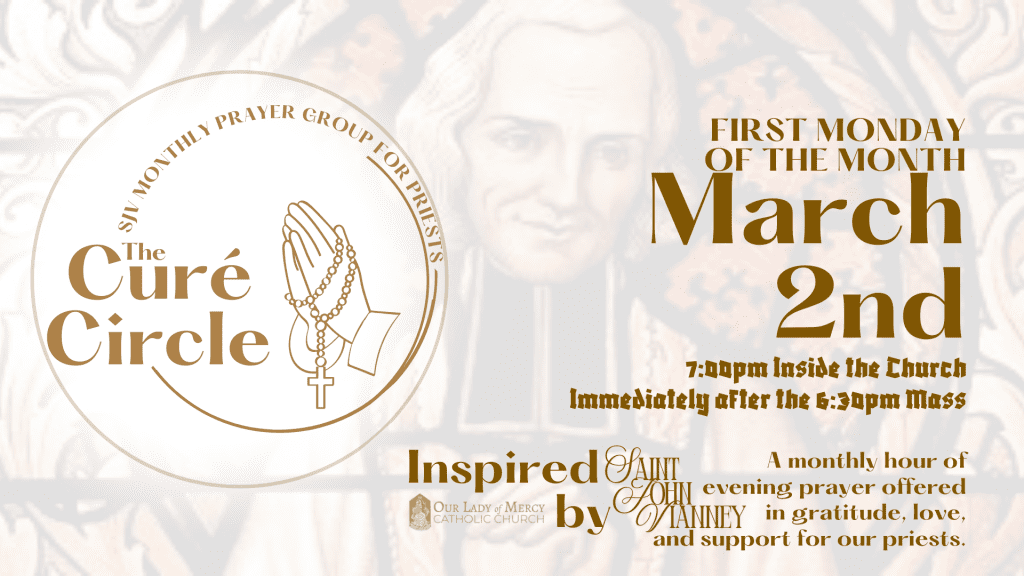 Pray for OLM Priests – 3/2