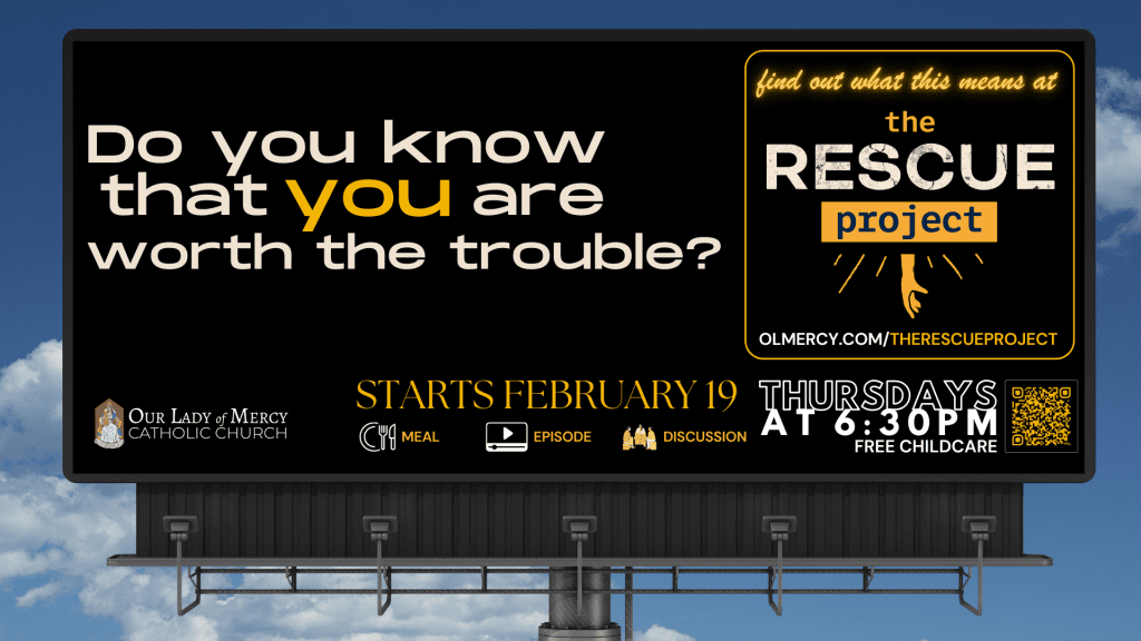 The Rescue Project Begins 2/19