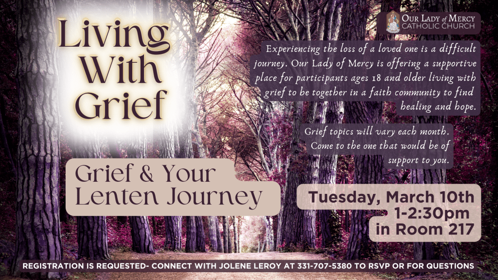 Grief Support Group – 3/10