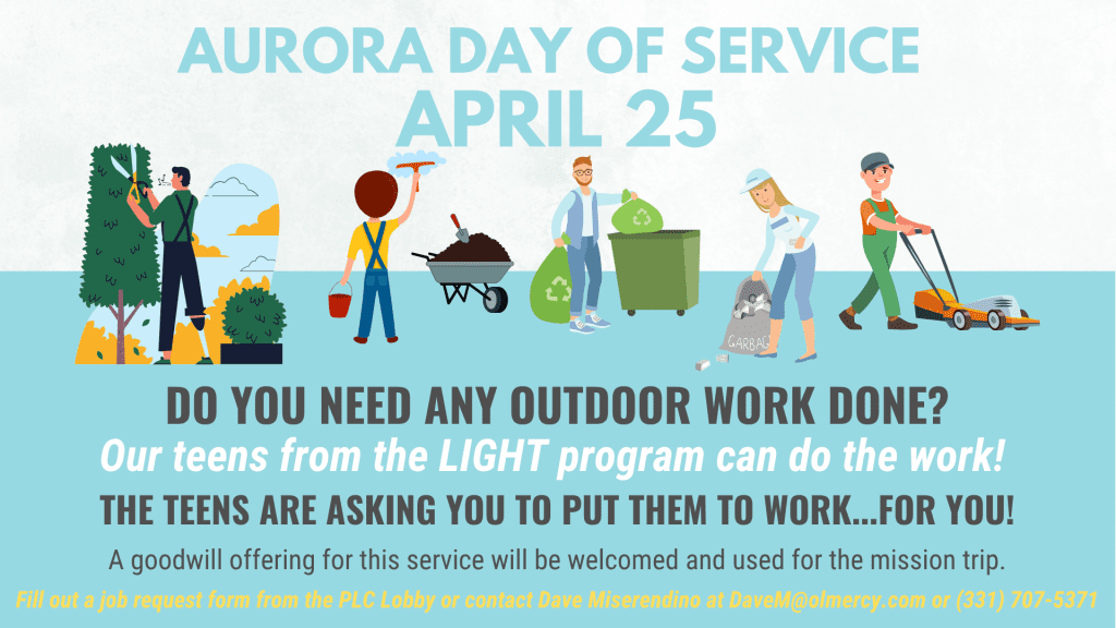 Aurora Day of Service – 4/25