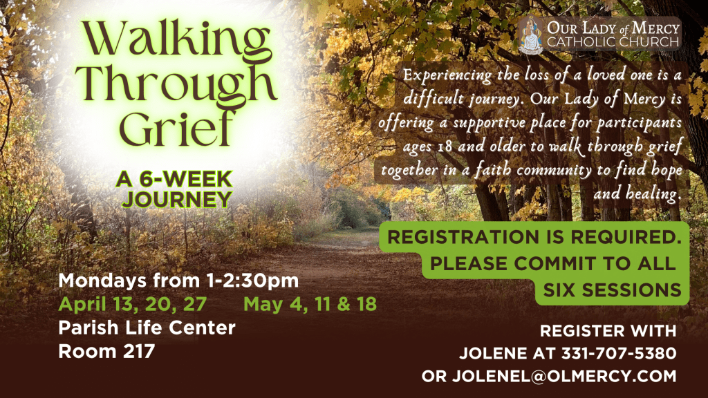 Walking Through Grief 6-Week Series