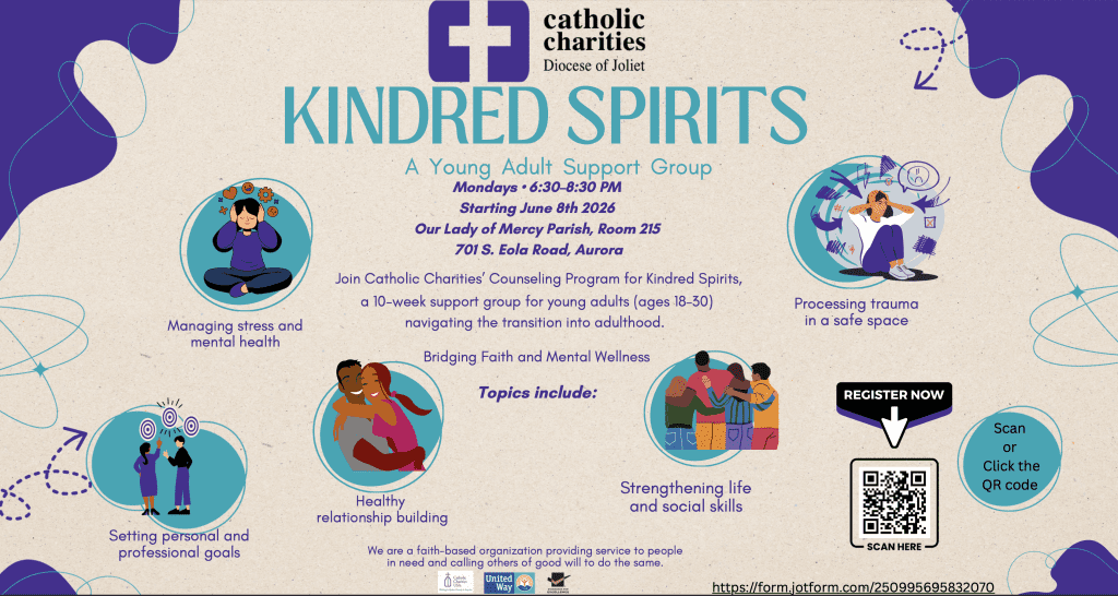 Kindred Spirits Young Adult Support Group – 6/8