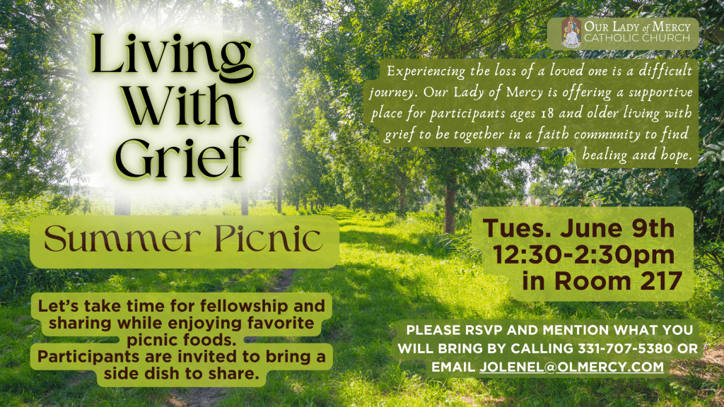 Living With Grief Summer Picnic 6/9