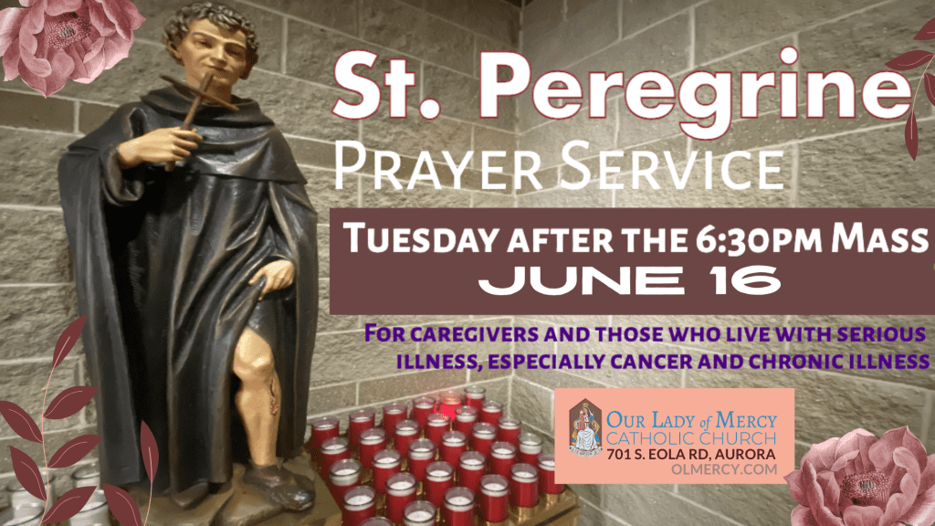 St. Peregrine Prayer Service – 6/16